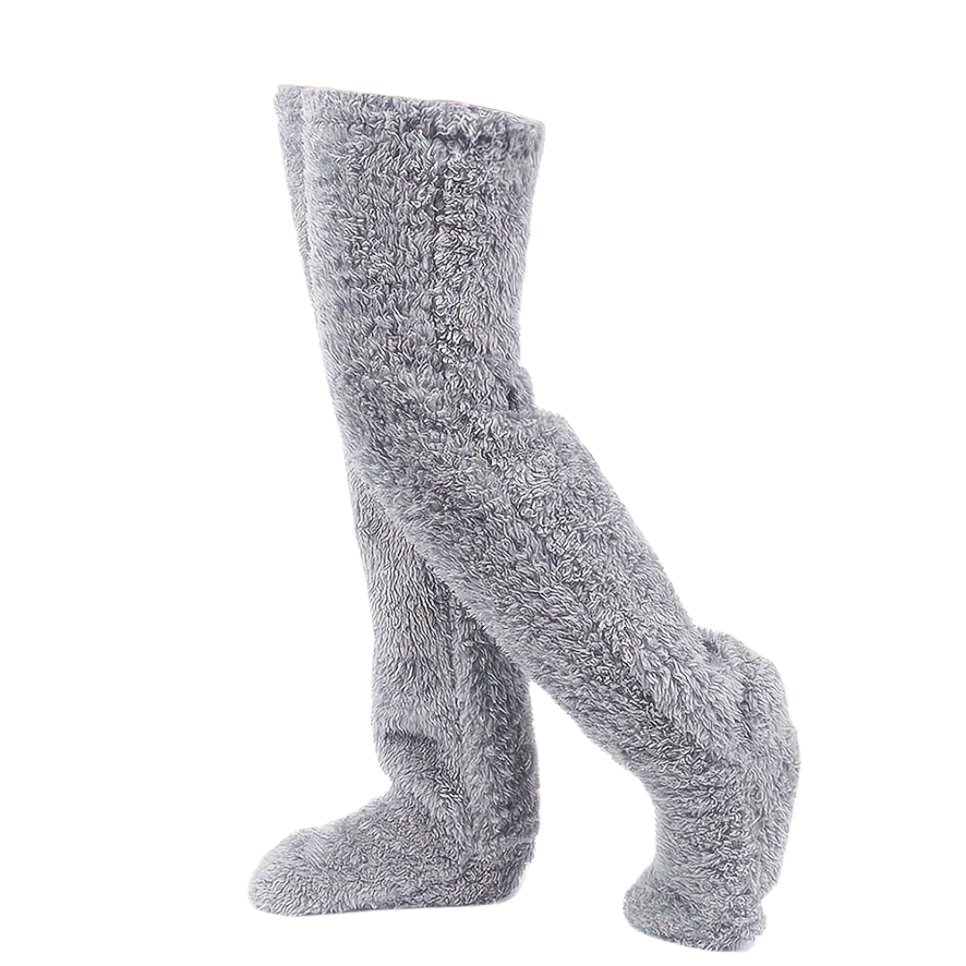 Varmfluff™ | Långa vintersockor för värme och komfort