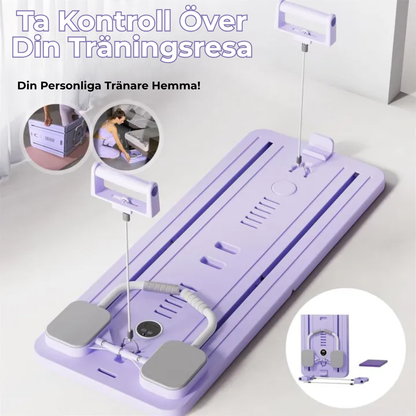 PilatesPro™ | Studioresultat hemma – Reformer Pilates för styrka & balans på 15 min