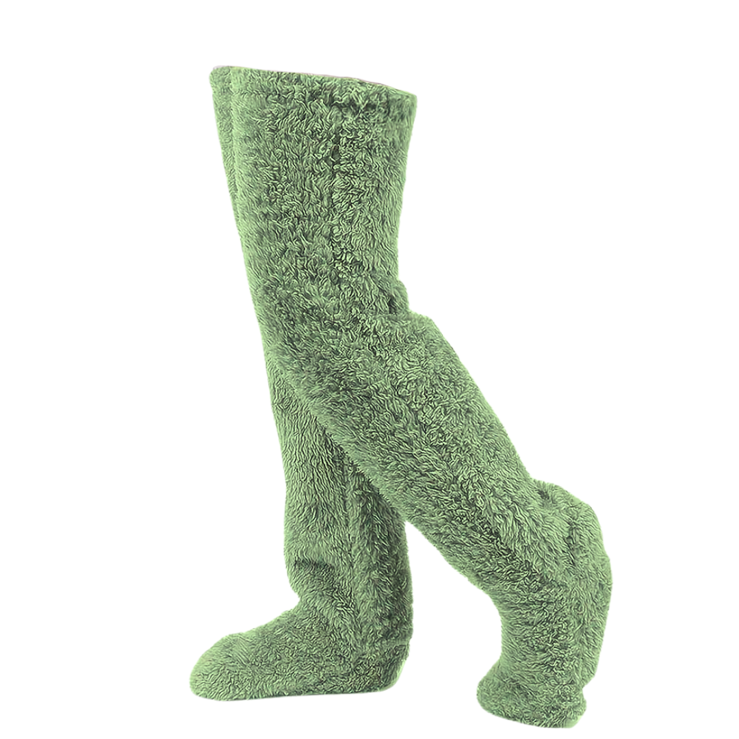 Varmfluff™ | Långa vintersockor för värme och komfort