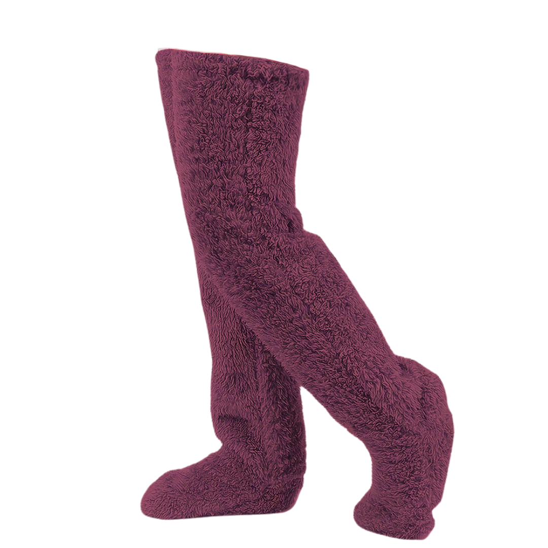 Varmfluff™ | Långa vintersockor för värme och komfort