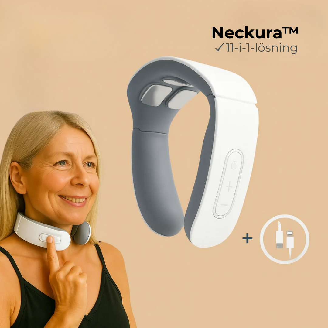 NeckRelieve Pro™ | 11-in-1  Avslappning för nacken på 15 minuter – var du än är