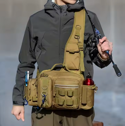 RiverPro™ Multifunktionell Fiskeväska med Axel- & Midjebälte