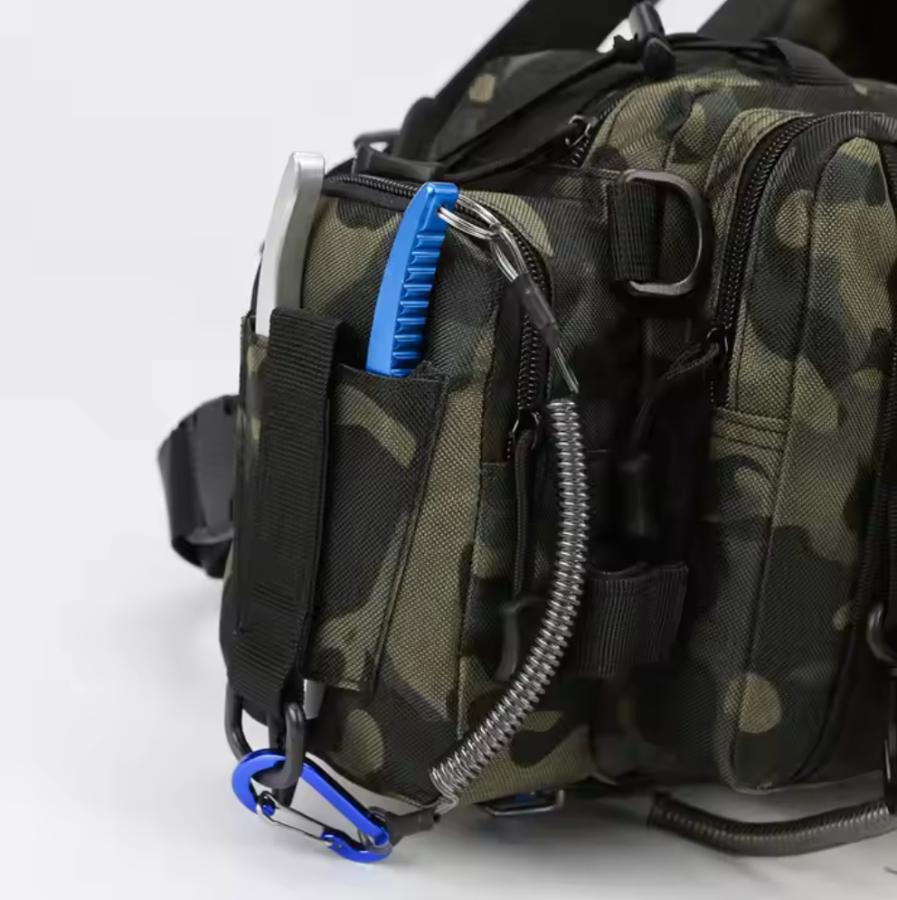 RiverPro™ Multifunktionell Fiskeväska med Axel- & Midjebälte