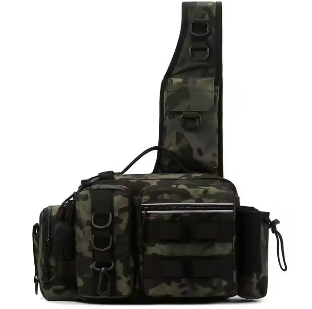 RiverPro™ Multifunktionell Fiskeväska med Axel- & Midjebälte