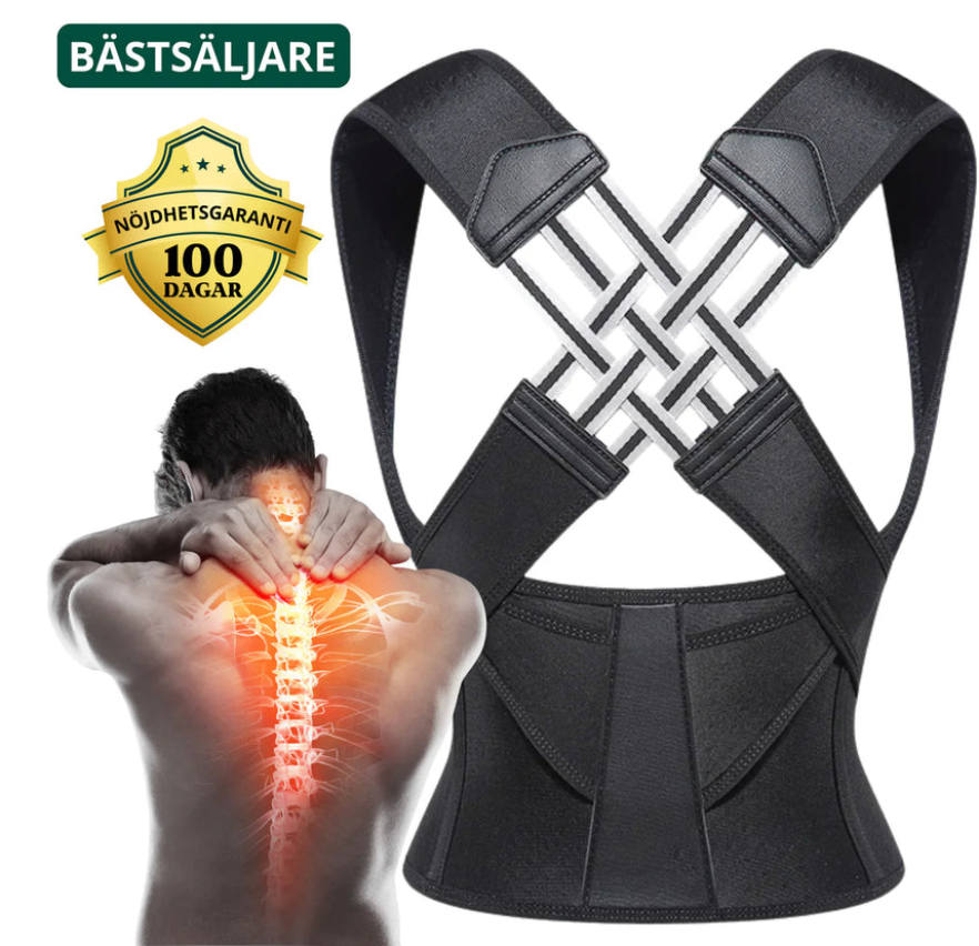 SpineFlex™ | Ergonomiskt ryggstöd för hållning och ländryggsavlastning