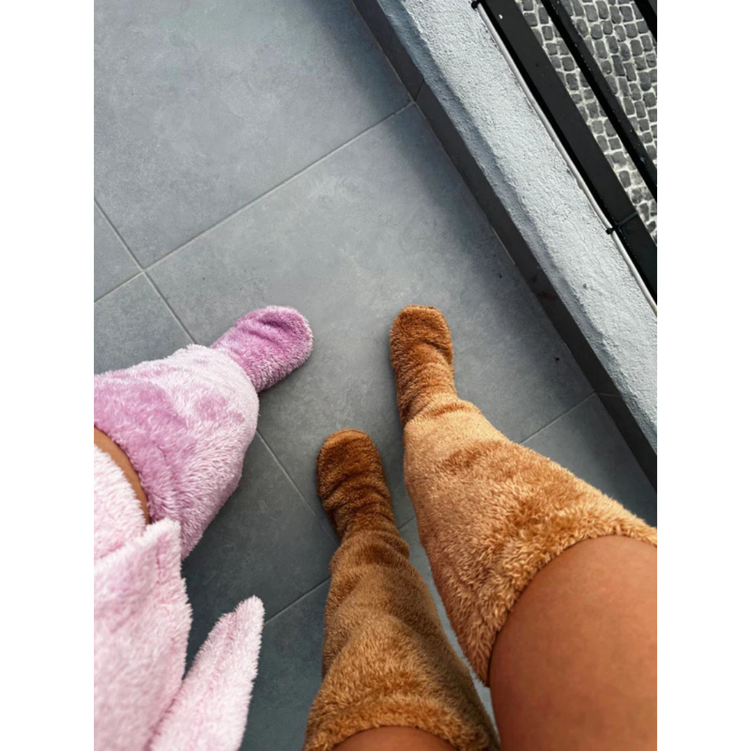 Varmfluff™ | Långa vintersockor för värme och komfort