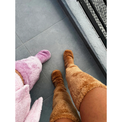 Varmfluff™ | Långa vintersockor för värme och komfort