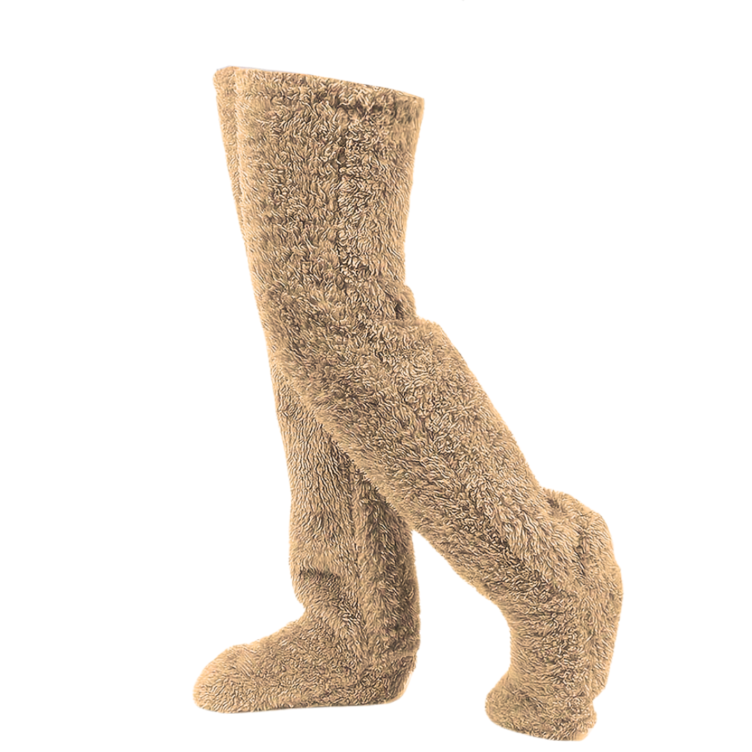 Varmfluff™ | Långa vintersockor för värme och komfort