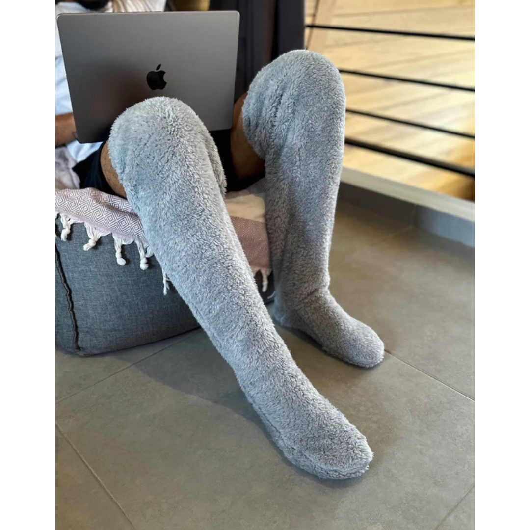 Varmfluff™ | Långa vintersockor för värme och komfort