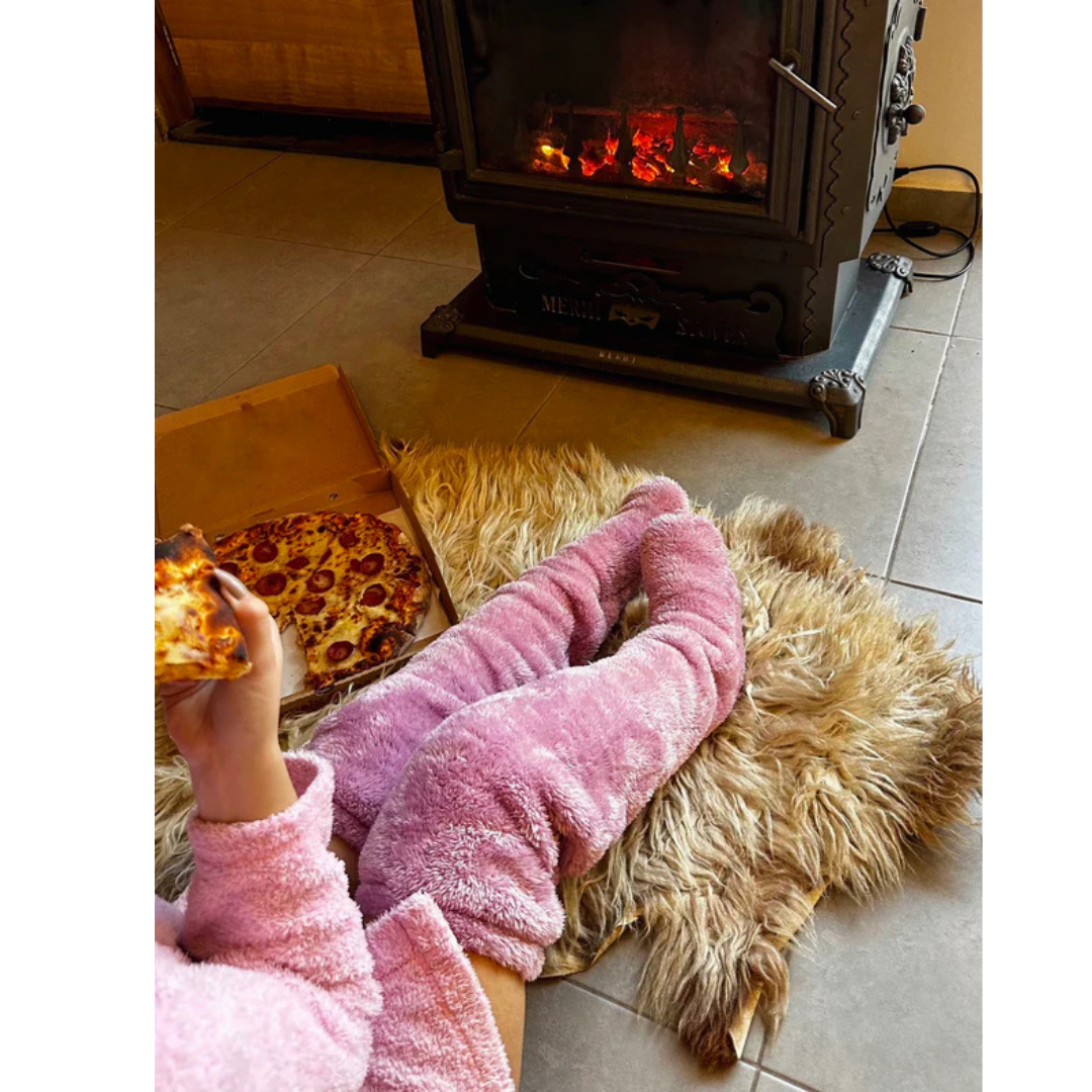 Varmfluff™ | Långa vintersockor för värme och komfort