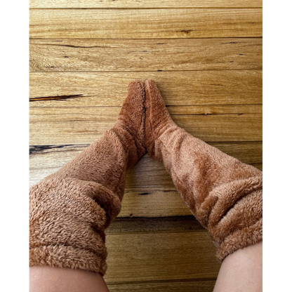 Varmfluff™ | Långa vintersockor för värme och komfort