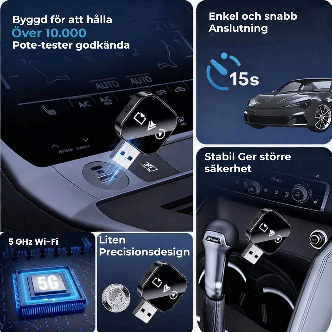 DriveLink™ | Smart 3-i-1-lösning för sömlös streaming och anslutning