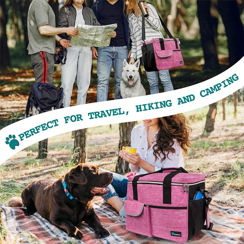 TRAVAPAW™ Dog Travel Bag – Complete reisset voor honden met voerbakken &amp; opbergvakken