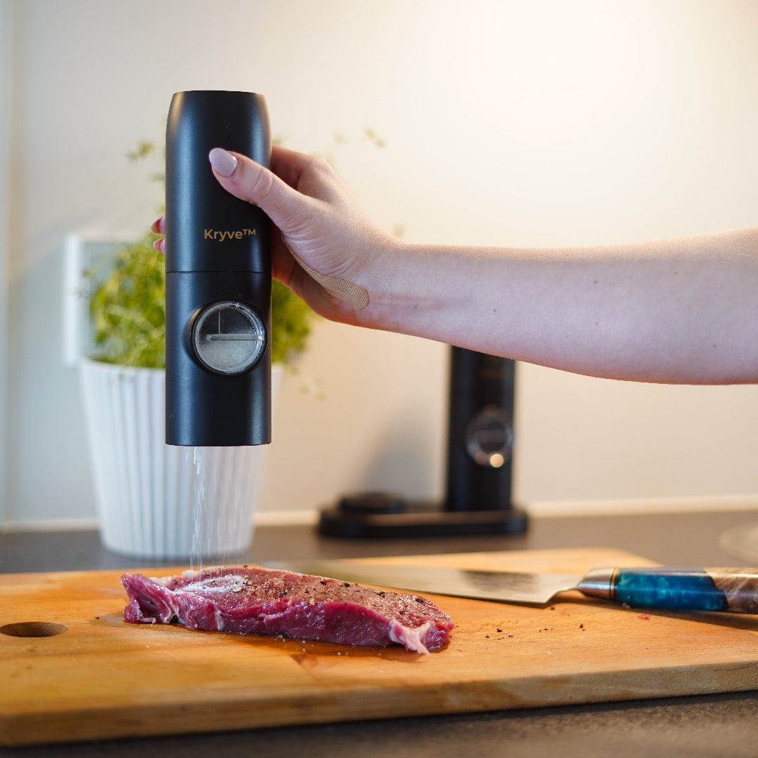 GrindPro™ | Perfekt malning varje gång – professionell kryddning med ett knapptryck