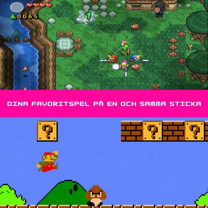 RetroNexus™ | Spela tusentals klassiker direkt – plugga in och njut av nostalgins magi!