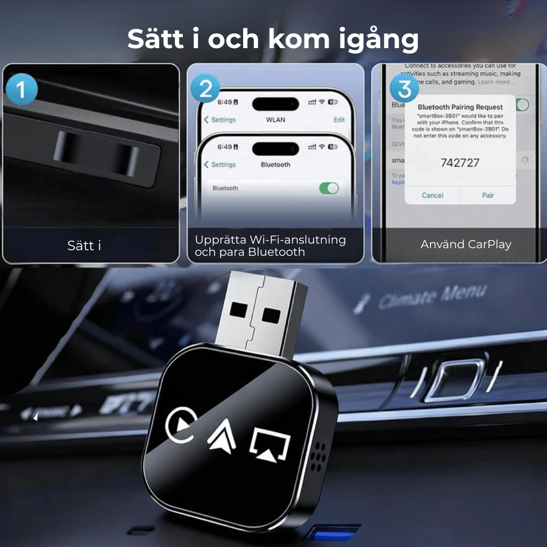 DriveLink™ | Smart 3-i-1-lösning för sömlös streaming och anslutning