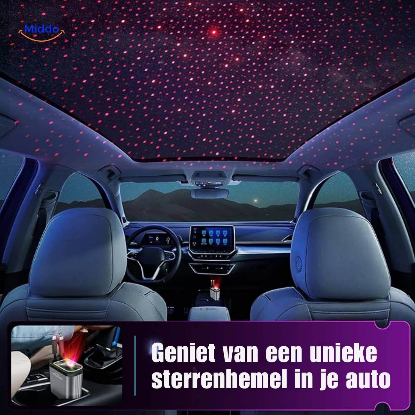 VoltDrive™ Starlight Edition – 4-i-1 billaddare med blixtsnabb 120W laddning