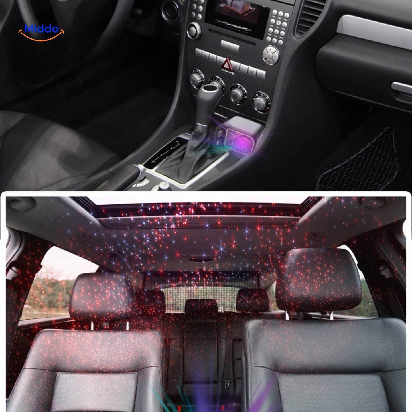 VoltDrive™ Starlight Edition – 4-i-1 billaddare med blixtsnabb 120W laddning
