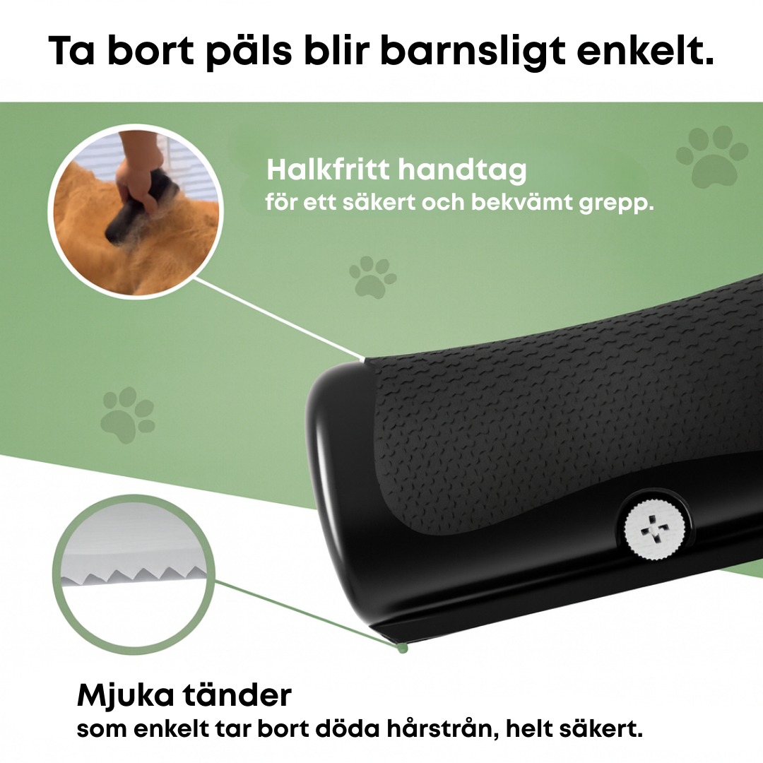 FurSculptor™ | Hundborsten som förhindrar håravfall och håller ditt hem fritt från hår