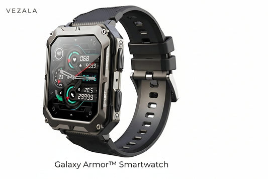 Galaxy Armor™ | Militärklassad Smartwatch – Oförstörbar & Kompatibel med iOS & Android