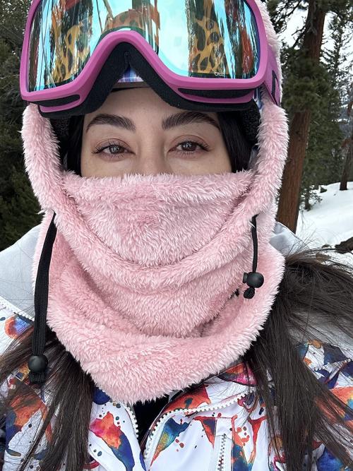 FrostGuard™ | Vindtät sherpa fleecebalaklava för vinteraktiviteter