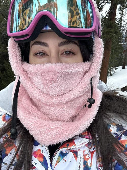 FrostGuard™ | Vindtät sherpa fleecebalaklava för vinteraktiviteter