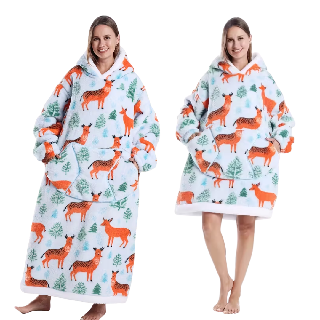 WinterFluffHood™ | Sveriges mjukaste & varmaste vinterhoodie