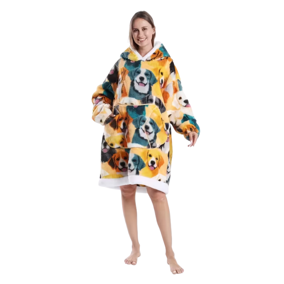 WinterFluffHood™ | Sveriges mjukaste & varmaste vinterhoodie