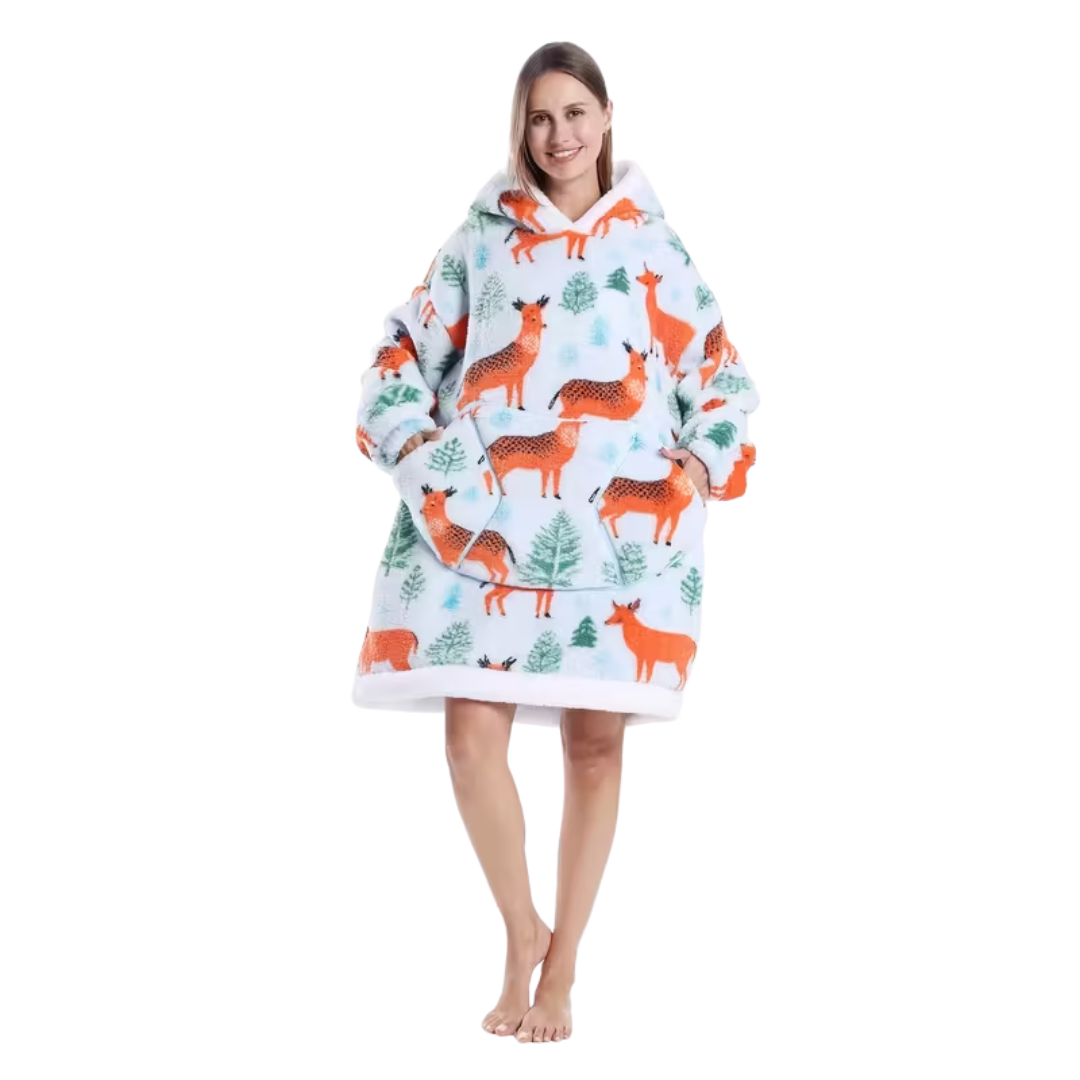 WinterFluffHood™ | Sveriges mjukaste & varmaste vinterhoodie