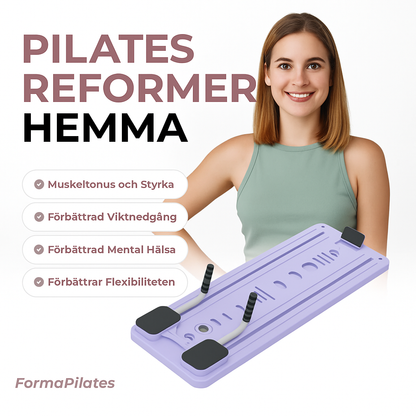 PilatesPro™ | Studioresultat hemma – Reformer Pilates för styrka & balans på 15 min