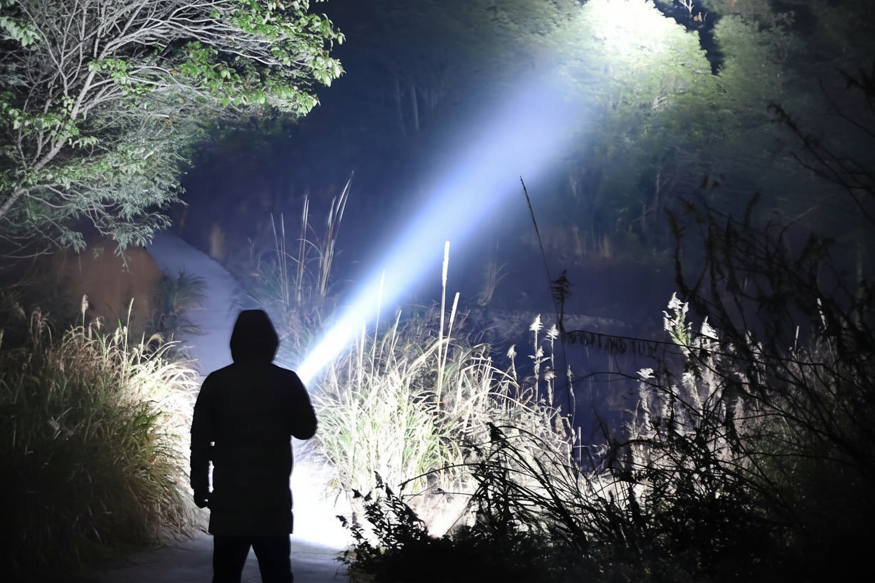 Voltix™ – Extremt kraftfull LED-lampa med en räckvidd på 500 meter