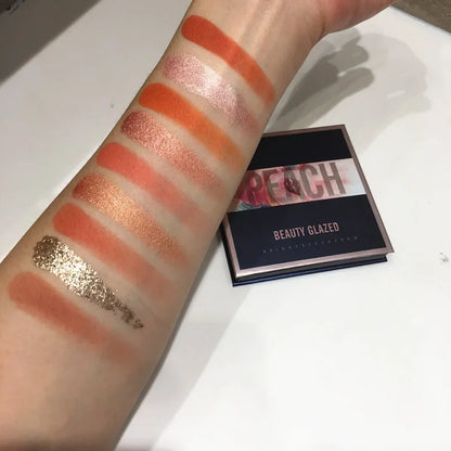 BEAUTY GLAZED™ 9-Color Eyeshadow Palette – Langhoudende matte &amp; shimmer kleuren
