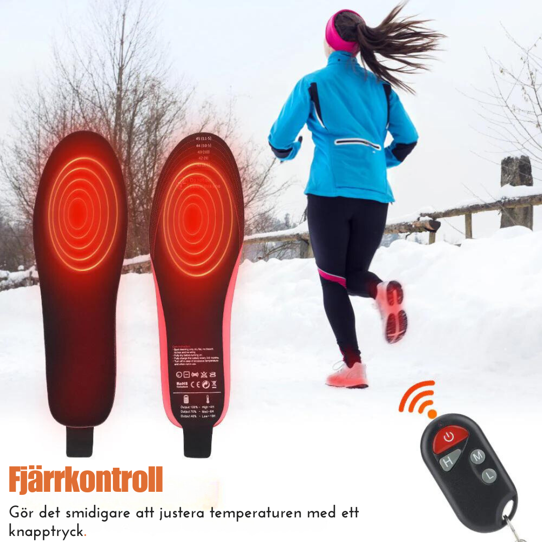 HeatStep™ | Uppladdningsbara Värmesulor för Iskalla Dagar