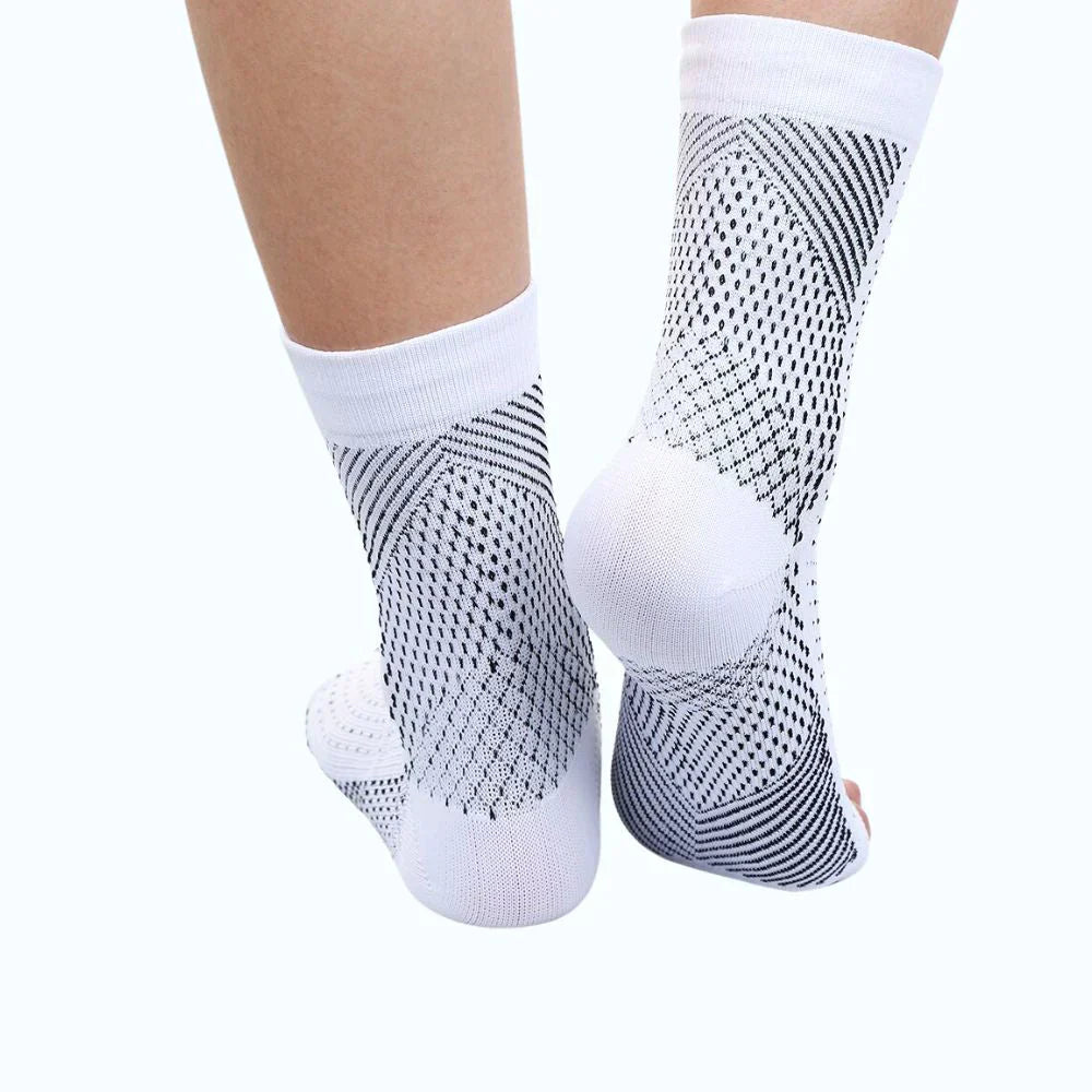 FootEase™ | Stödstrumpor för ömma fötter (1 + 2 par gratis)