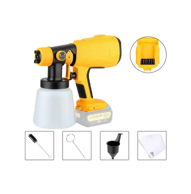 SprayMaster™ | Trådlös färgspruta för perfekt täckning