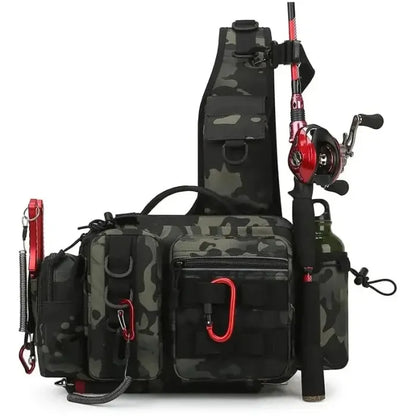 RiverPro™ Multifunktionell Fiskeväska med Axel- & Midjebälte