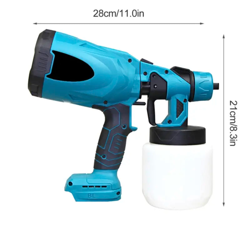 SprayMaster™ | Trådlös färgspruta för perfekt täckning