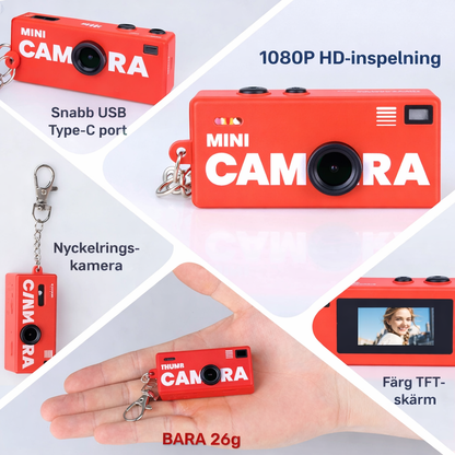 Mini Kamera 1080P™ | Fånga Livets Ögonblick Var du Än Är