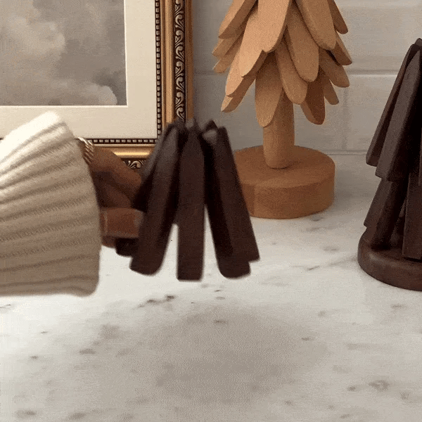 NordPlate™ | Flexibelt grytunderlägg i massiv valnöt (3-pack)